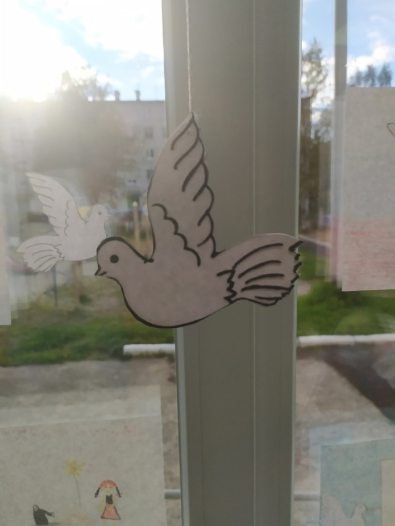 Мастер-класс «Белый голубь – символ мира»